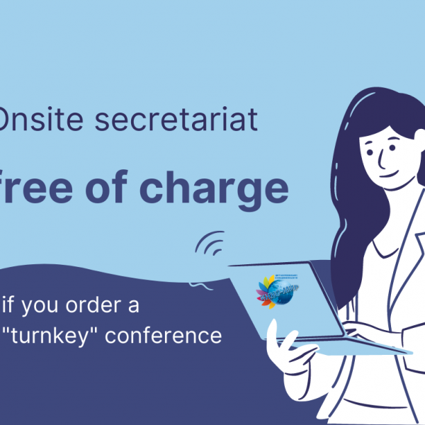 Onsite secretariat free of charg